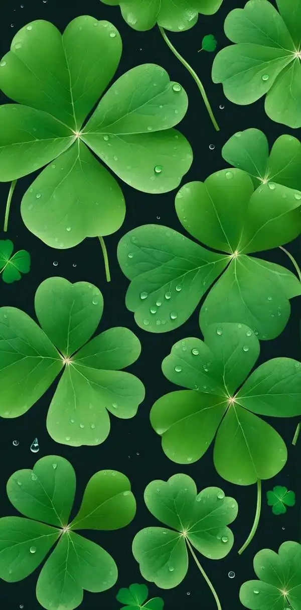 幸运四叶草壁纸|四叶草壁纸