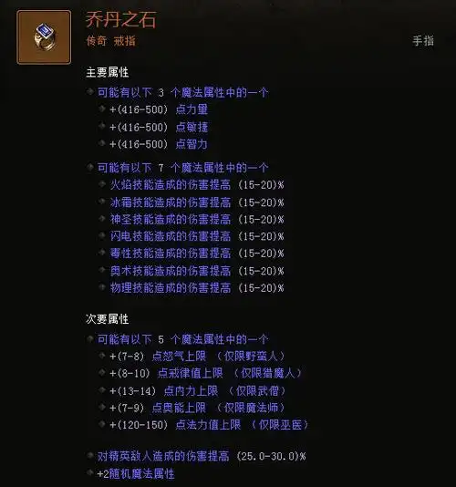 暗黑3蓝贴乔丹之石重新设计的问题讨论与思考