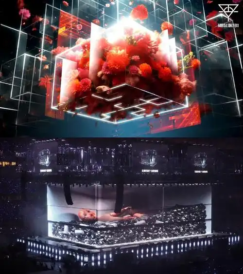 #华晨宇全景沉浸式舞美##华晨宇演唱会舞美渲染图#