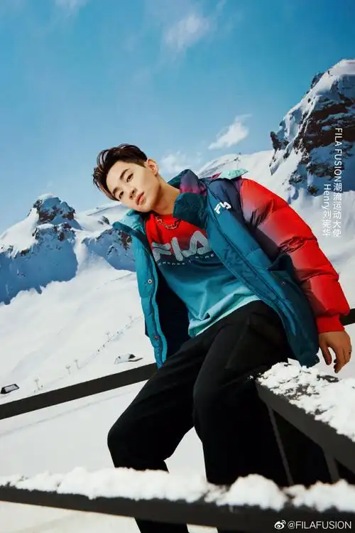 代言filafusion品牌