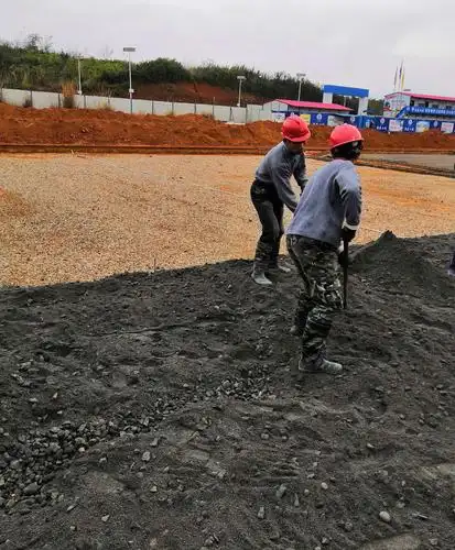 2,堆场水稳层施工