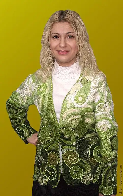 【转载】爱尔兰钩针-一线执着&爱编织