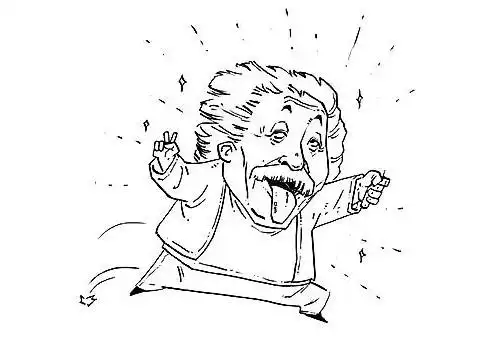 爱因斯坦q版人物简笔画人物头像简笔画