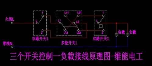 问三控开关怎么连接示图谢谢