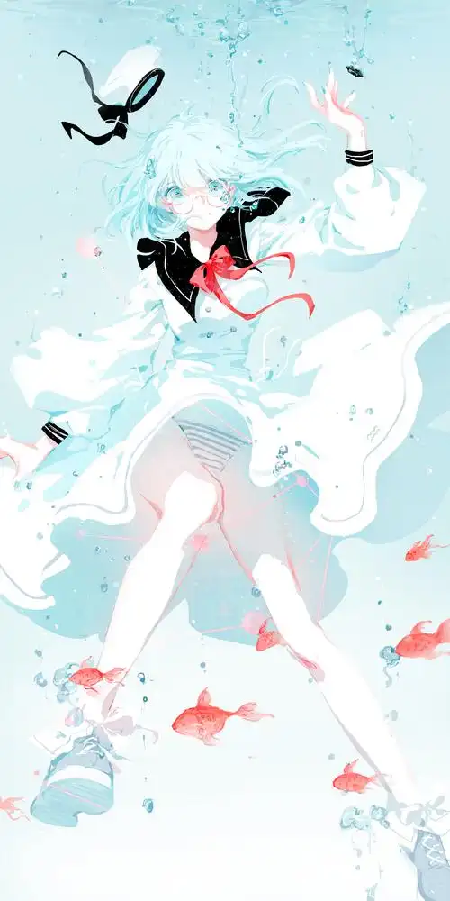 星座少女制服系列水瓶座画师mosspi