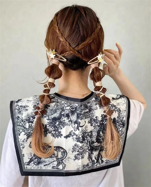 夏季好看长发编发 任选一款变气质女神_长发发型 - 美发站