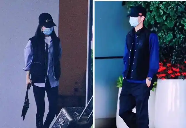 赵丽颖开工却撞衫"王一博"!马甲配衬衫,两人被指越来越像