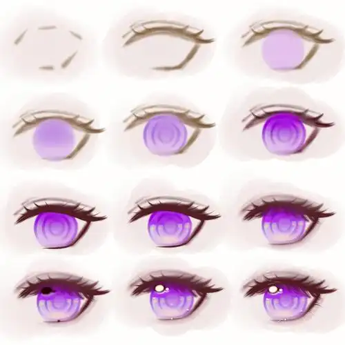 可以直接保存图片哦#头像接搞  #画画  #绘画  #眼睛绘画教程  #眼睛