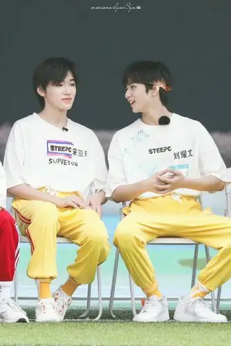 "好."刘耀文摸摸宋亚轩的头,宠溺的笑着.