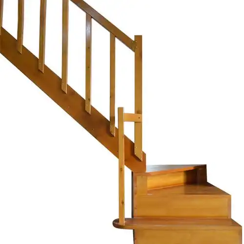 楼梯鼎佳阁楼复式跃层实木转角木梯登高整体整体楼梯