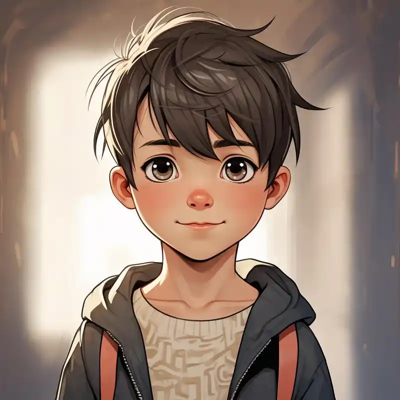 超可爱q版小男生头像96 亲们,来看看这些超可爱的q版小男生头像吧!