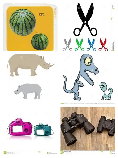 阿图什市第六幼儿园小三班小朋友的数学课"认识大和小"