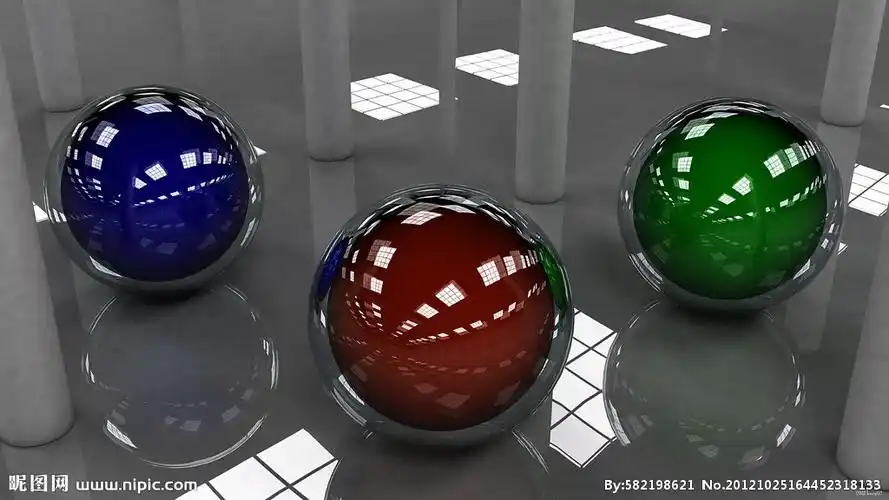 水晶玻璃球设计图__3d作品_3d设计_设计图库_昵图网nipic.com