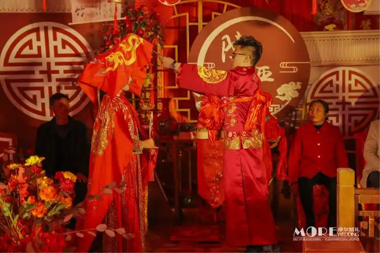 一月二号纯中式婚礼预告