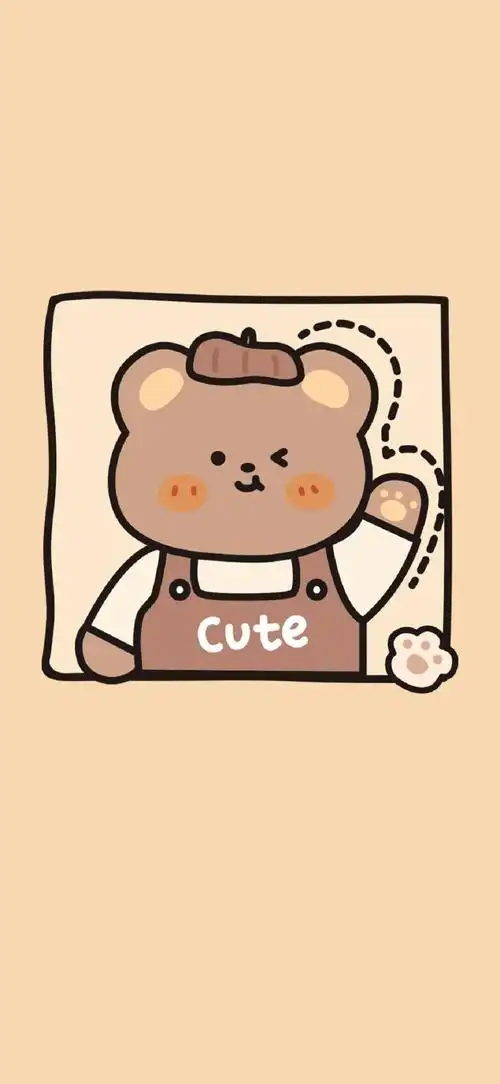 可爱小熊壁纸