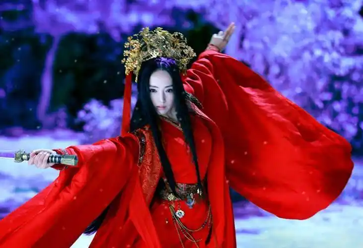 林朝英由董璇饰演出自电视剧神雕侠侣