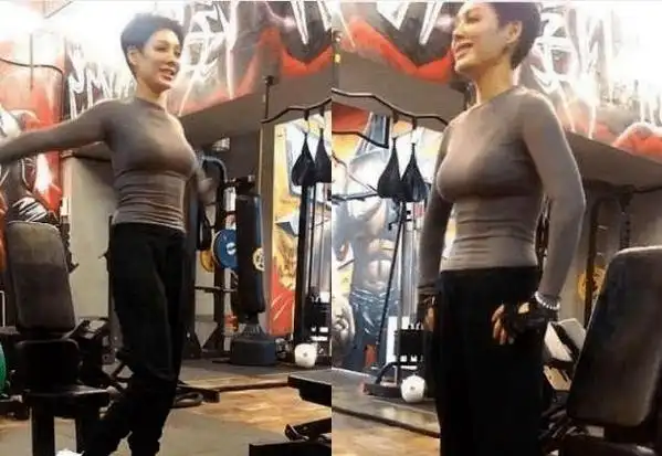 46岁宁静越老越放肆未p泳装照看得我心头一颤难怪小六岁腹肌猛男穷追