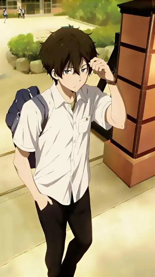 冰菓,高清图片,手机锁屏桌面-壁纸族