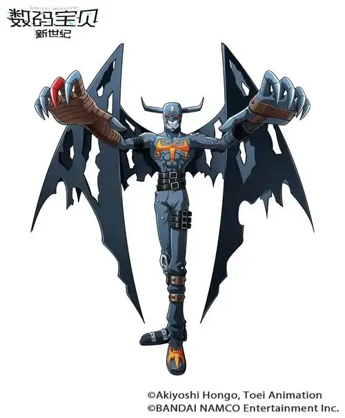 数码宝贝图鉴丨小恶魔兽进化体系介绍