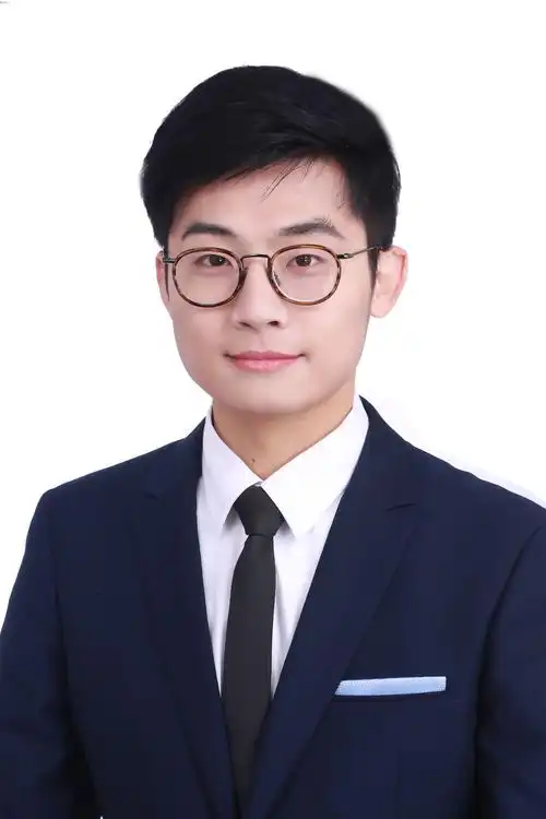 男证件照——深色西装加领带