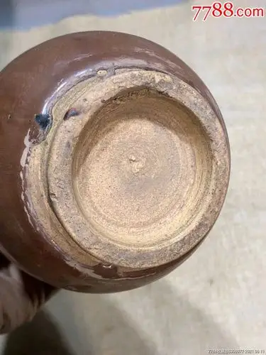 宋代紫金釉双耳瓶_紫釉瓷_收藏价格_鉴定交易_7788瓷器网