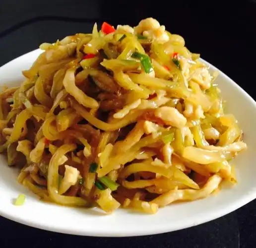 菁琳闲圃616做的榨菜肉丝