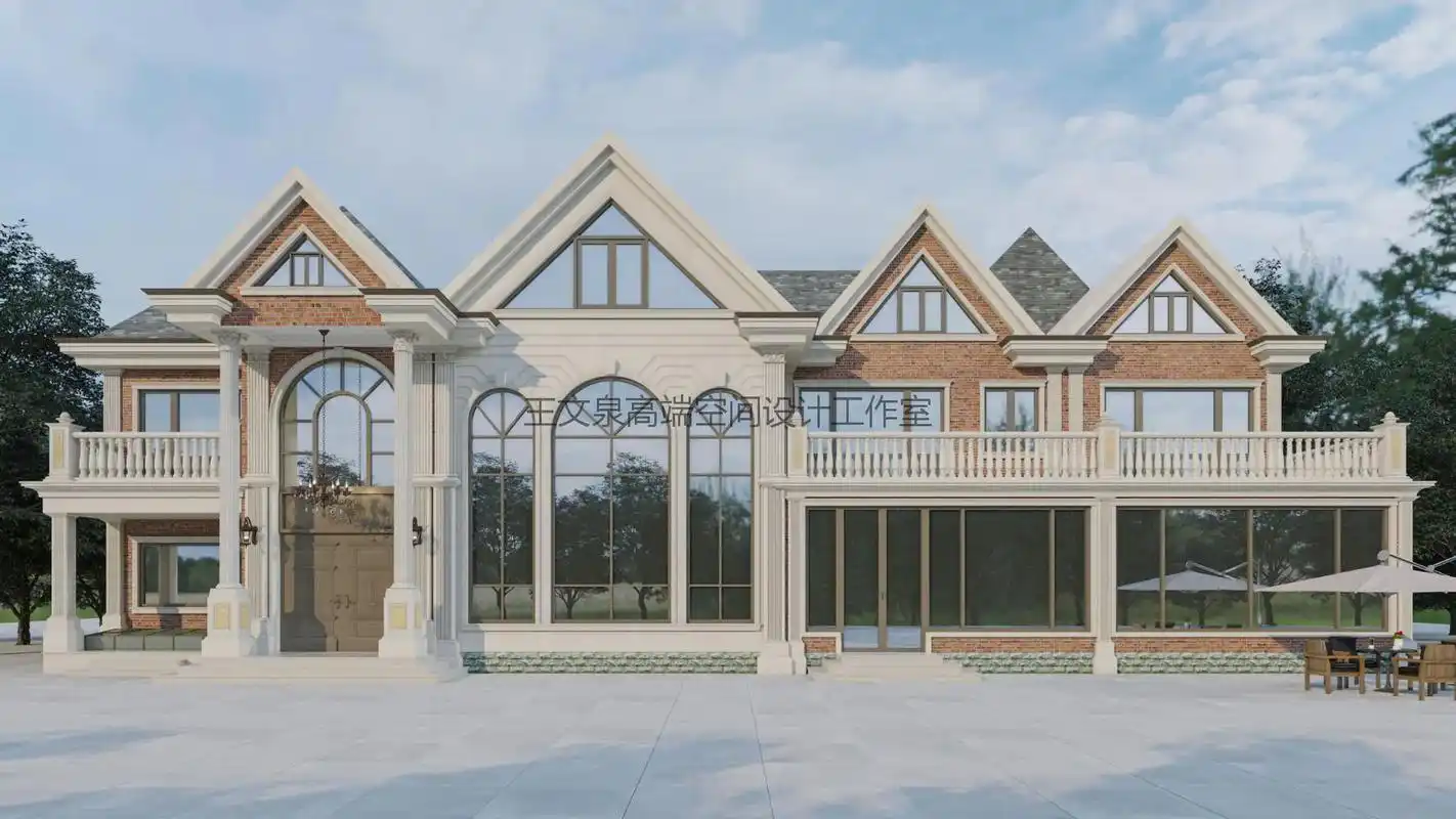 碧水庄园别墅设计方案效果图#室内设计手 #高端别墅设计 #全 - 抖音