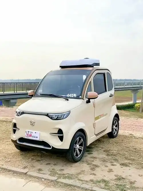 东威电动四轮车#接送孩子上下学代步车  #新能源低速四轮电动车  #好