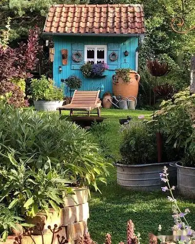 打造自己的乡村花园,个性化规划布局,低成本营造的超美景观