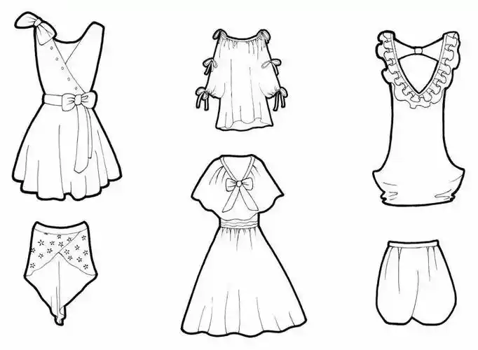 简笔画衣服,超简单,易上手,一学就会,转发收藏