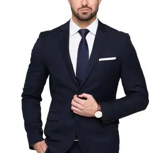 领带男正装商务8厘米藏蓝光面拉链式韩版衬衫懒人职业潮流易拉得