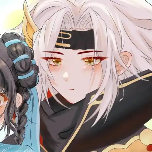 西施和曜的情侣头像 王者曜和西施动漫cp情头  第30张