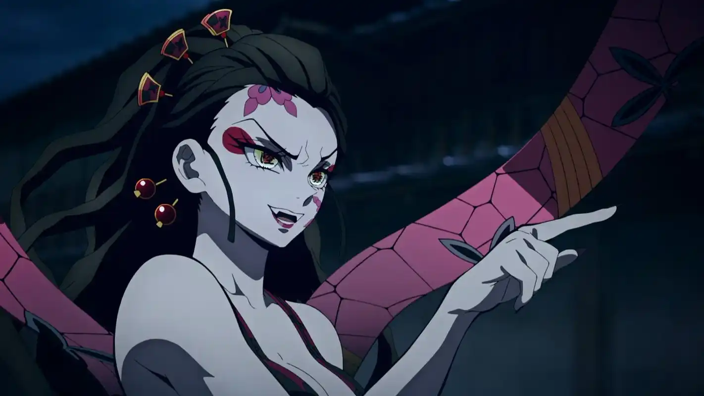 鬼灭之刃堕姬美图分享,集美丽和毒辣一体的鬼