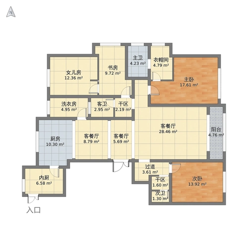 御龙湾郝老师-中式风格-武俪杰设计效果图