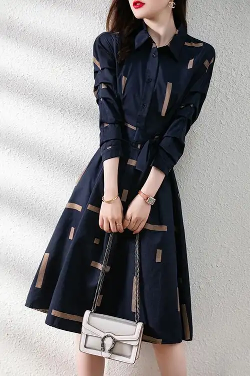 支持国货现货威乐思长袖连衣裙新品女装2021年秋冬冬新款韩版时尚