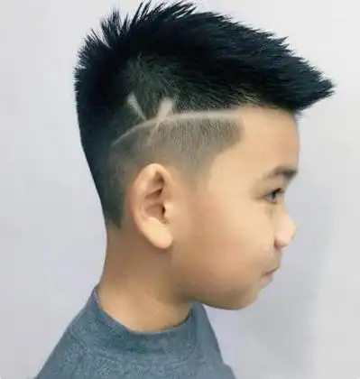 其实很简单的,给孩子选一些具有时尚感的衣服,再搭配一个时髦的发型