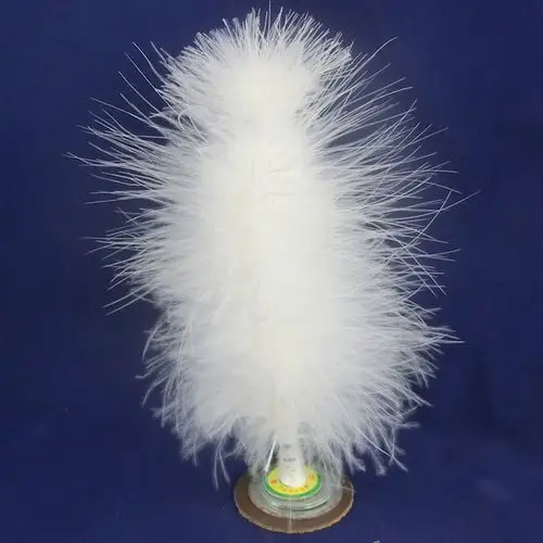 慧博仿貂毛超耐踢火鸡毛毽子花毽雕毛大毽球超柔软带包装5个包邮