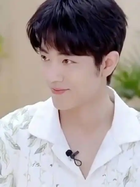 肖战笑起来也太治愈了吧把春天穿在身上