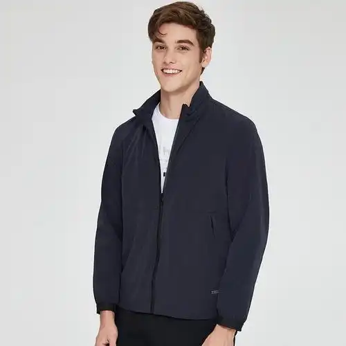 七匹狼立领单夹克男士2020春季新款休闲中青年外套男装秋装上衣潮