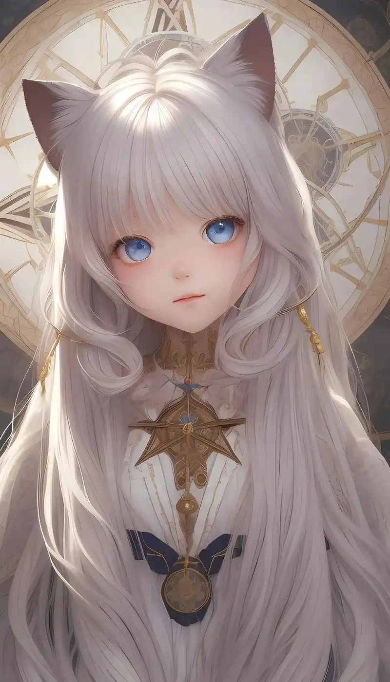 可可爱爱-兔耳朵#二次元 ##扭出兔年好运 #动漫壁纸 #动 - 抖音