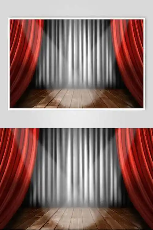 个性魅力经典表演通用舞台幕布背景图片