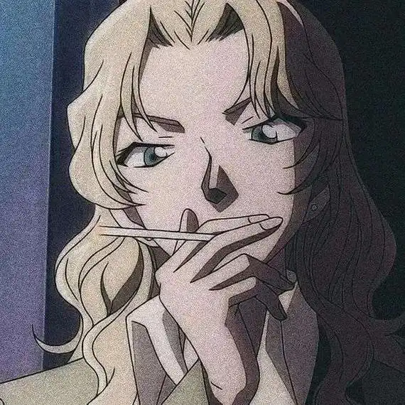 贝尔摩德苦艾酒 #头像 #名侦探柯南  - 抖音