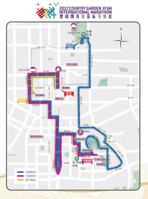 脚步丈量千年城,跑者追梦大长安(西安首届国际马拉松)