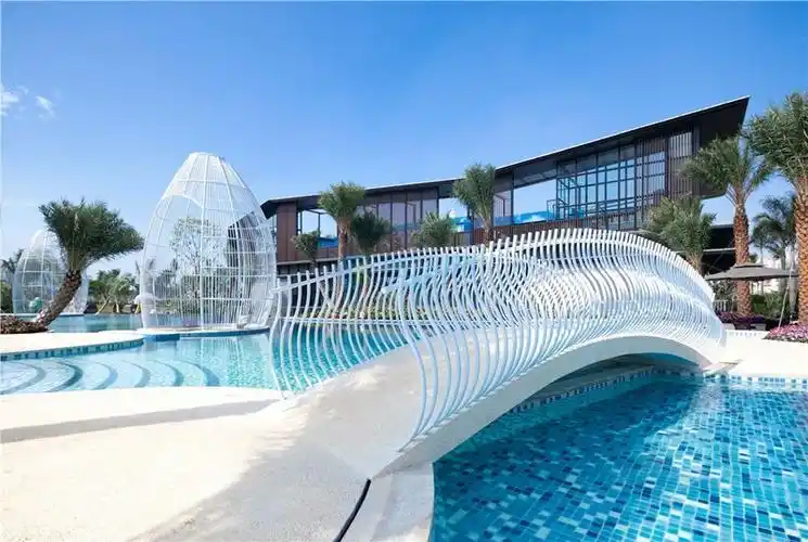 彰泰春江海岸园林水系景观