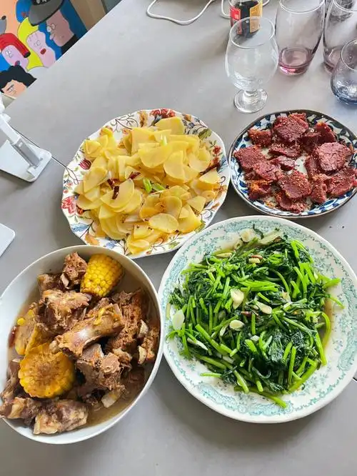 老公给做的饭排骨真的老香了