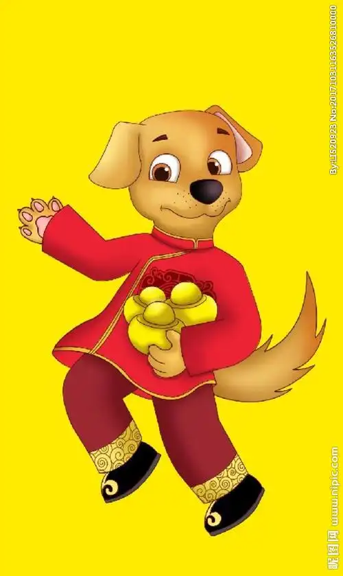 吉祥物狗设计图__卡通设计_广告设计_设计图库_昵图网nipic.com