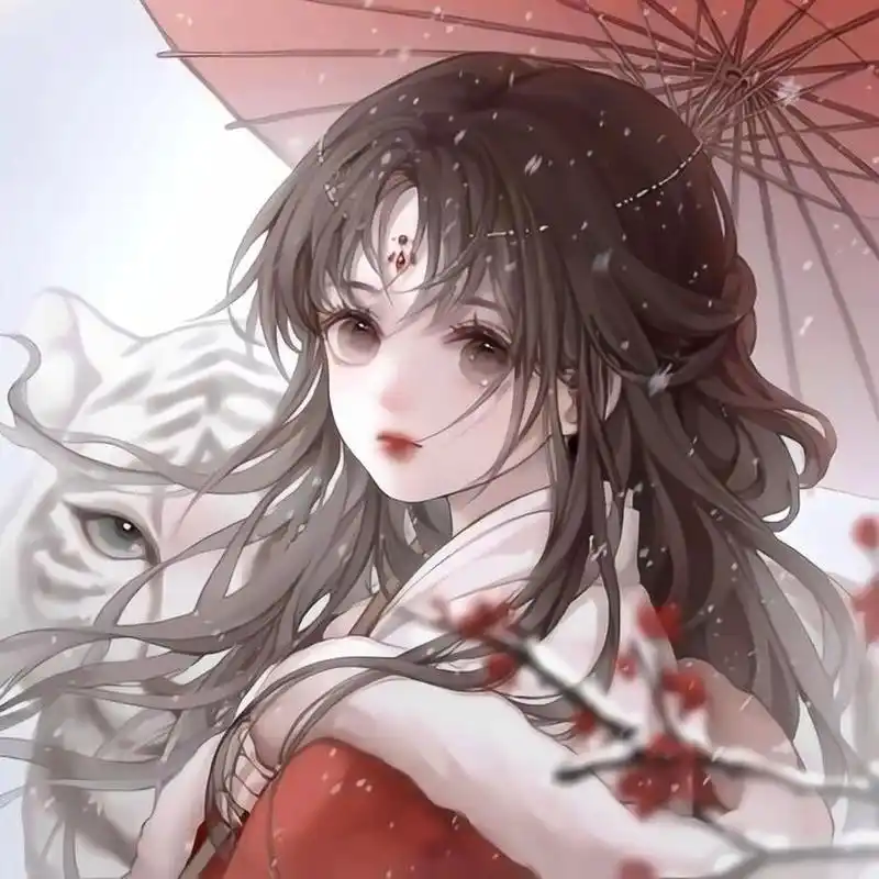 神仙颜值古风闺蜜头像