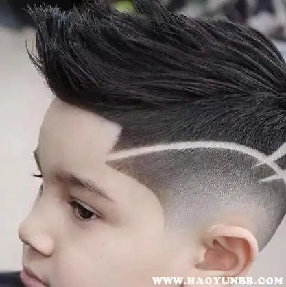 儿童发型男8一9岁飞机头剪发教程宝宝飞机头发型图片男短发