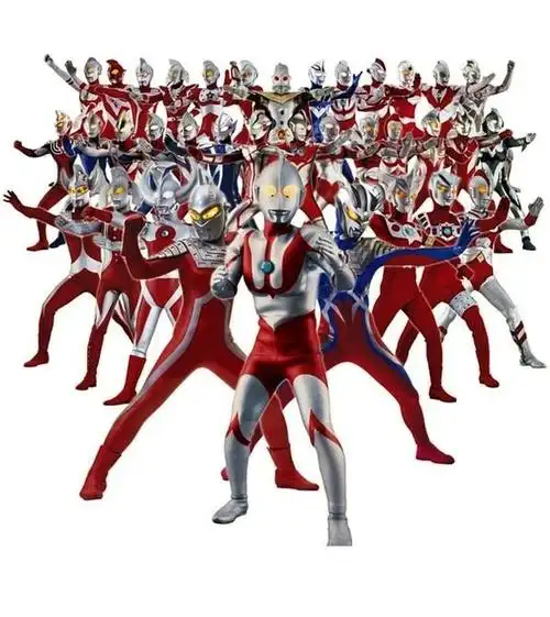 新年快乐奥特曼奥特曼家族大合照奥特曼图片对应名字大全动漫表情包