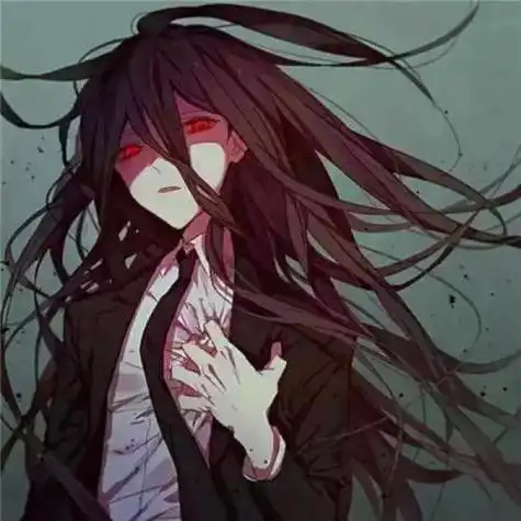 动漫高冷霸气暗黑女生头像图片